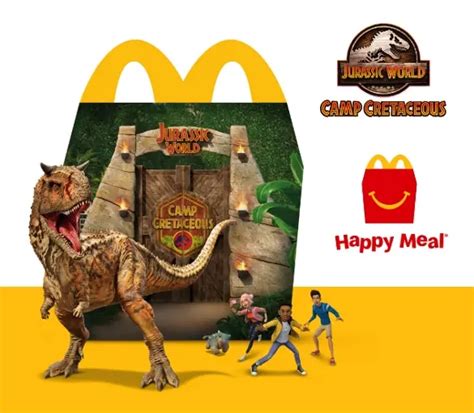 Jurassic World Camp Cretaceous Dinosaurs Mcdonalds Happy Meal Toys