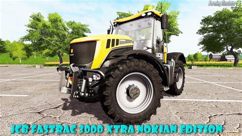 Fs17 Jcb Fastrac 3000 Xtra Nokian Edition V10 Fs 17 Tractors Mod