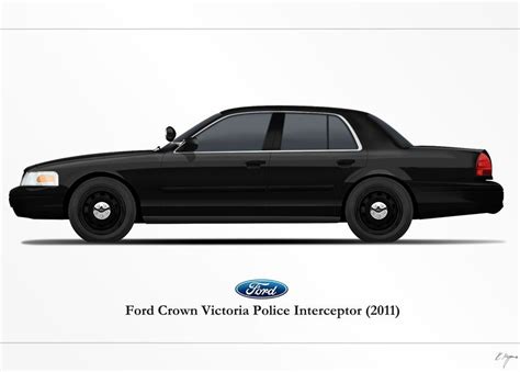 Unmarked Ford Crown Victoria Police Interceptor By Graphicamechanica On