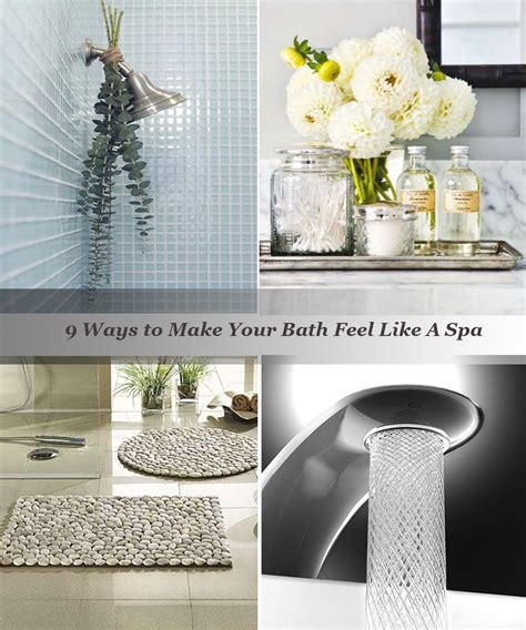 Lots Of Good Ideas For Creating The Spa Bath Feel At Home And Theyre