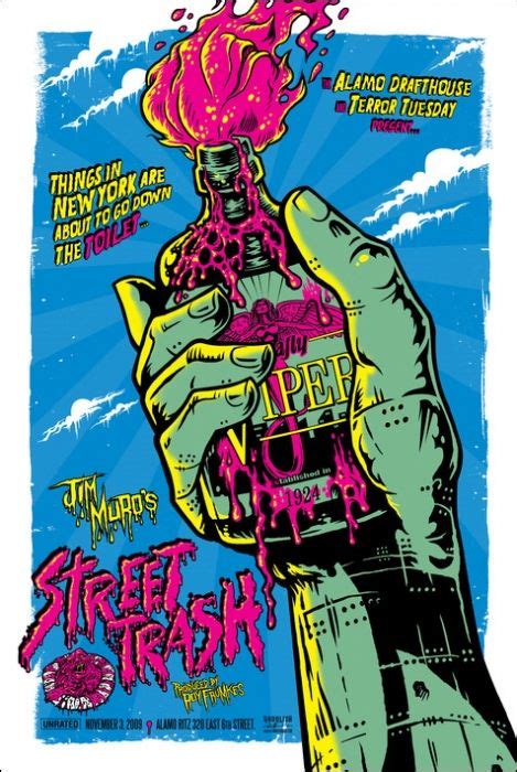 Mondo The Archive Ghoulish Garry Pullin Street Trash 2009 Poster