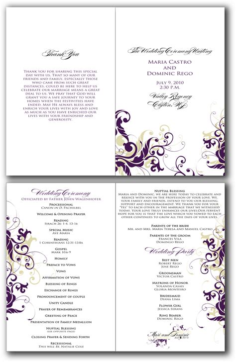 For those that are looking to throw a large bash, with several guests, a hotel may be in order. 7 Best Images of Free Printable Birthday Program Templates - 50th Birthday Party Program ...