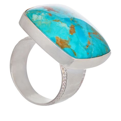 Jay King Sterling Silver Southern Arizona Turquoise Composite Ring
