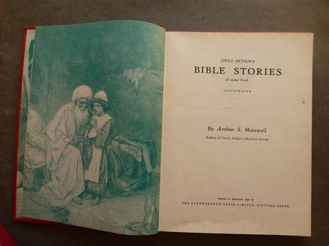 Uncle Arthurs Bible Stories Vol One By Arthur S Maxwell Etsy