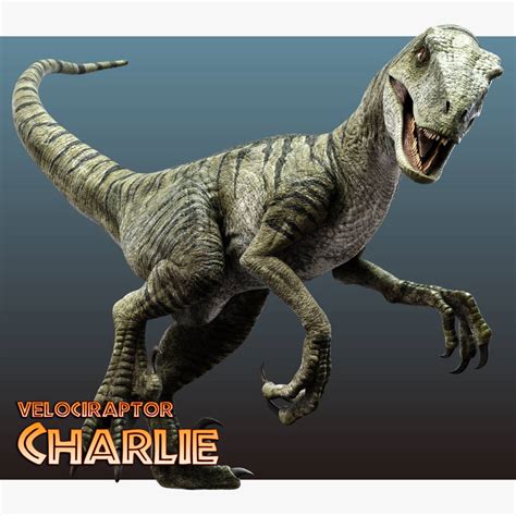 Jurassic World Velociraptor Charlie By Benjee10 On Deviantart