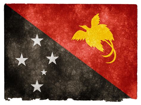 Papua New Guinea Flag Wallpapers 2020 Broken Panda