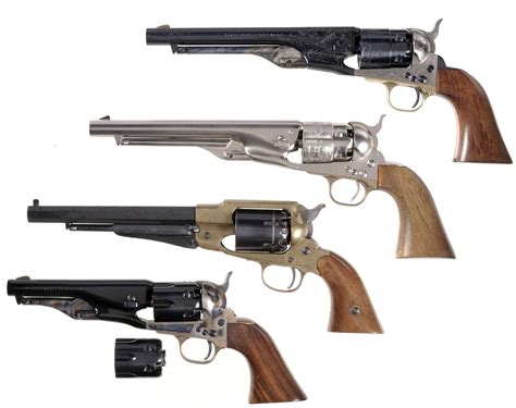 Four Reproduction Percussion Revolvers Rock Island Auction