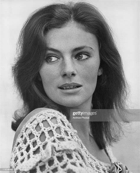 Portrait Of British Actress Jacqueline Bisset Wearing A Crocheted News Photo Getty Images