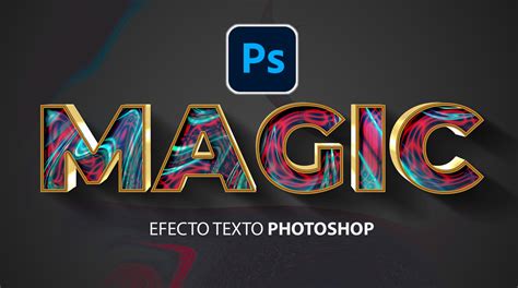 Como Hacer Efecto De Texto En Photoshop Abstracto Gratis Y Editable