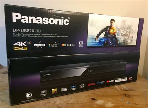 Panasonic 4k Ultra Hd Blu Ray Player Dp Ub820eb New And Sealed In