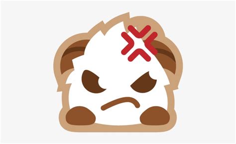 Poro Sticker Angry Emojis De Lol Para Discord Free Transparent Png
