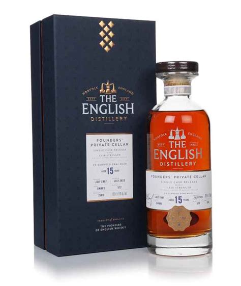 The English 15 Year Old 2007 Cask Dm003 Founders Private Cellar