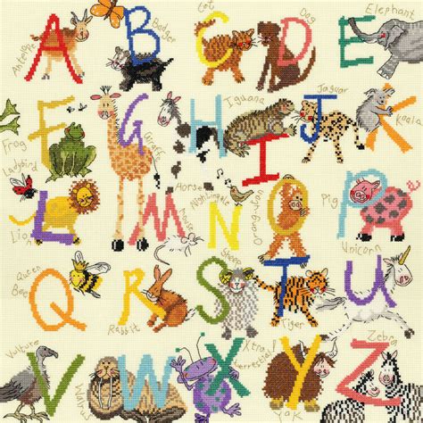 However, if for any reason you are unhappy with your purchase, please let me. Animal Alphabet Cross Stitch Kit only £32.75