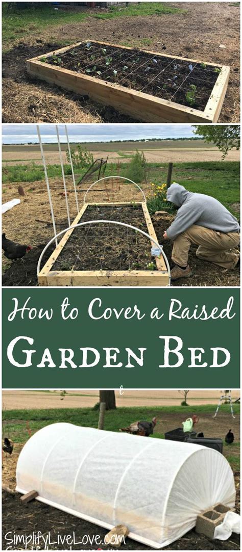 Find many great new & used options and get the best deals for lifetime raised garden bed planter vegetable flower tent enclosure cover outdoor at the best online prices at ebay! How to Cover a Raised Garden Bed to Extend Your Growing ...