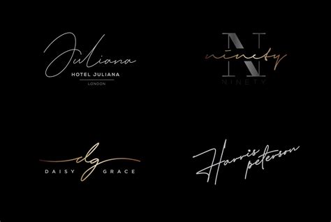 I Will Design A Classy Elegant Luxury Signature Logo Classy Logos