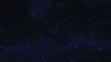 4k Dark Night Sky Stars And Slight Silky Clouds Backdrop