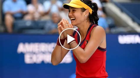 Us Open 2021 Raducanu Vs Sakkaris Highlights