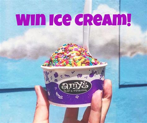 Amys Ice Creams Giveaway Ice Cream Cream Giveaway