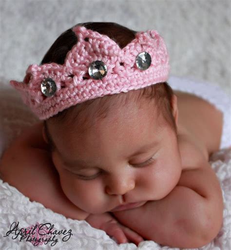 Newborn Princess Tiara Crown Pattern Pdf Great Photo Prop Or T