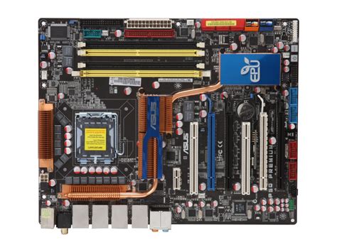 Open Box Asus P5q Premium Lga 775 Atx Intel Motherboard Neweggca
