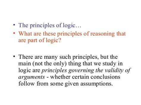 Lecture 2 Principles Of Logics