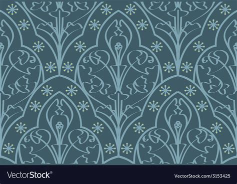 Seamless Elven Pattern Royalty Free Vector Image