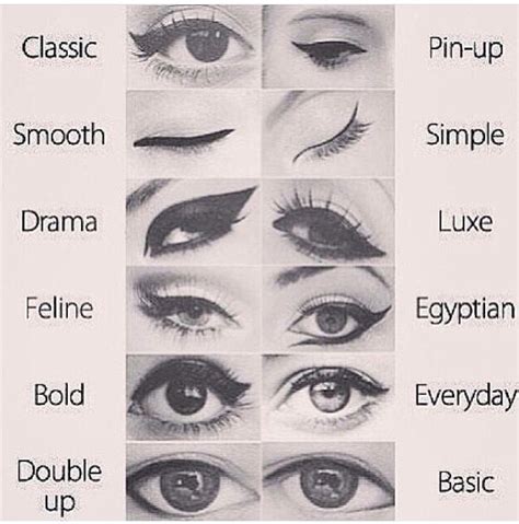 Different Ways To Wear Eyeliner Eyeliner Types Bold Eyeliner