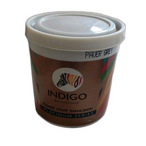 Indigo Floor Coat Emulsion Paint Packaging Size 1kg At Rs 500bucket