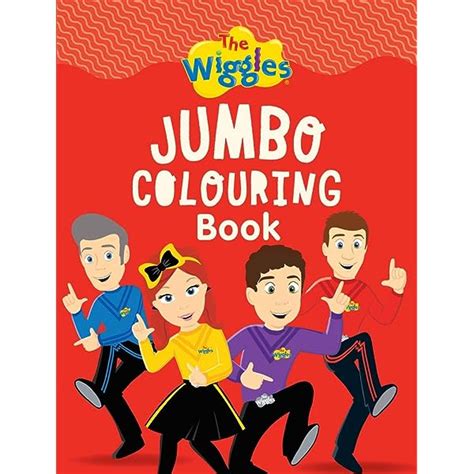 The Wiggles Meet The Wiggles Jumbo Colouring Book Big W