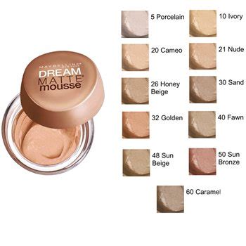 Suitable for all skin types. Maybelline Dream Matte Mousse Foundation | LifeandLooks ...