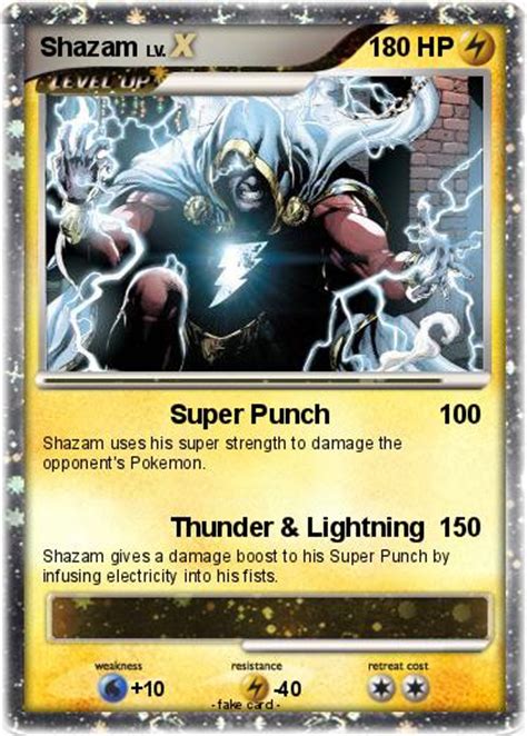 Pokémon Shazam 21 21 Super Punch My Pokemon Card