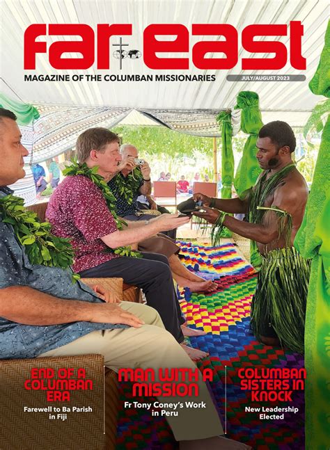 Issue July August Columban Missionaries