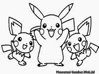 Gambar Mewarnai Pokemon ~ Gambar Mewarnai Lucu