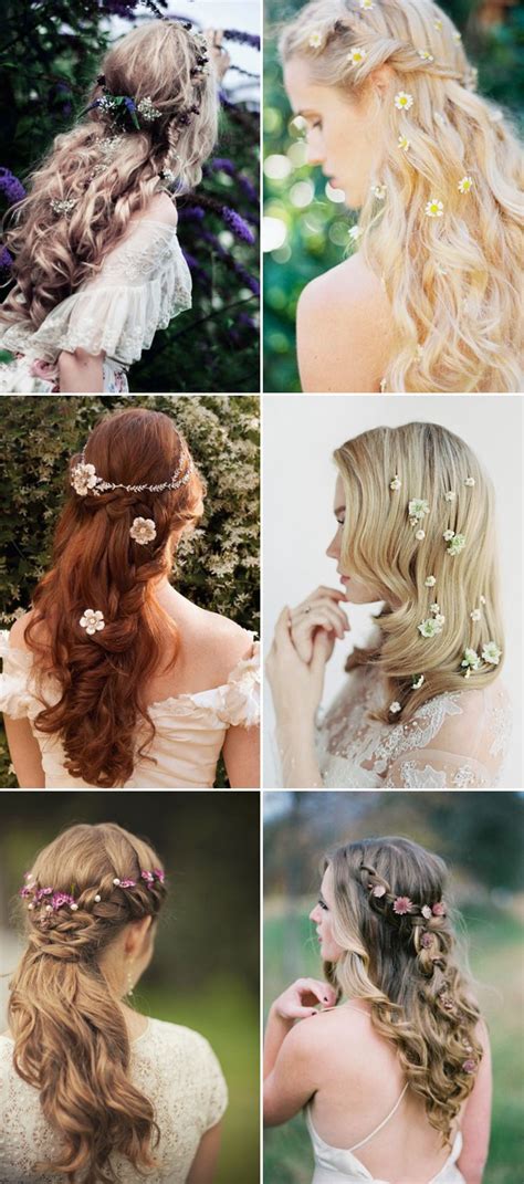 100 Romantic Long Wedding Hairstyles 2019 Curls Half