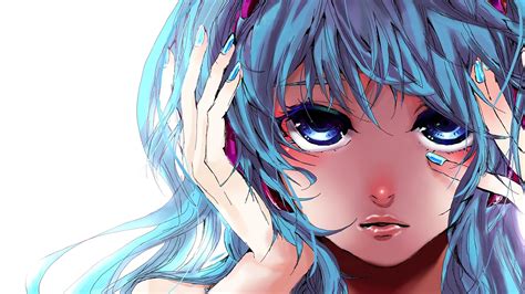 Download, share or upload your own one! Image Vocaloid Hatsune Miku Hair Girls Anime Glance 2048x1152