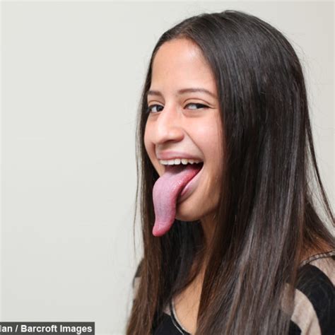 Amadis World Meet Teen With The Worlds Longest Tongue