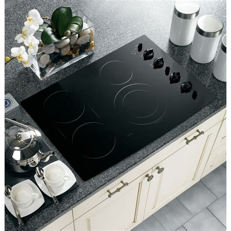 Ge Profile 5 Element Smooth Surface Electric Cooktop Black Common