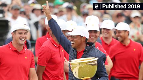 Tiger Woods Leads By Example In Presidents Cup Comeback Win The New