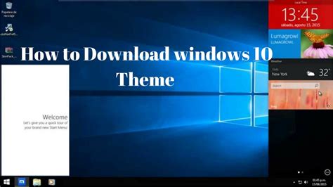 How To Download And Install Windows 10 Themes On Windows 78 Youtube