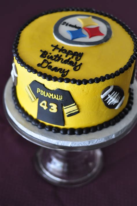 Bettys Batter Blog Dannys Steelers Birthday Cake