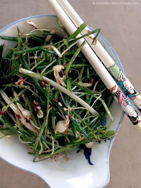 Korean Green Onion Salad Asian Recipes At Home