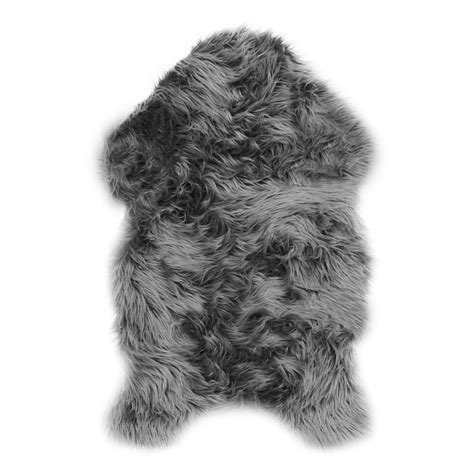 Check spelling or type a new query. Alaska Faux Sheepskin Rug - Grey | JVL Homeware Solutions