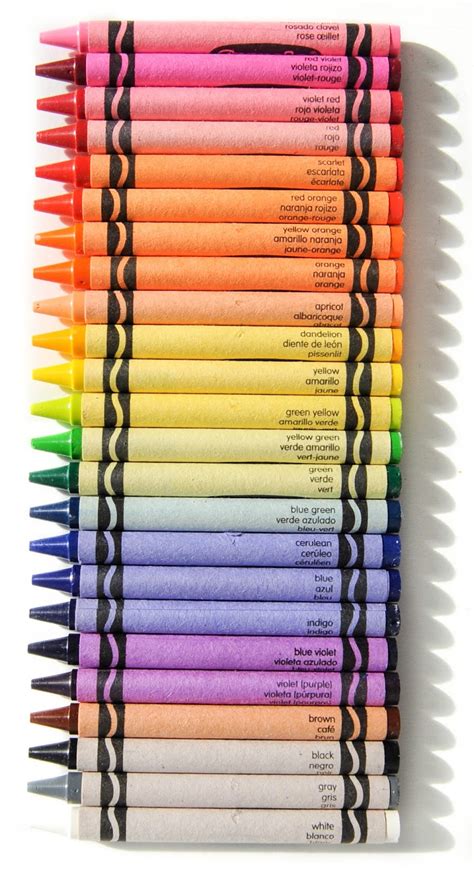 International 24 Count Crayola Crayons Whats Inside The Box Jennys