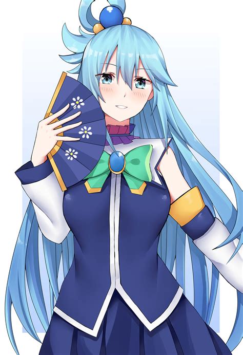 Aqua KonoSuba Kono Subarashii Sekai Ni Shukufuku Wo Image By Pixiv Id