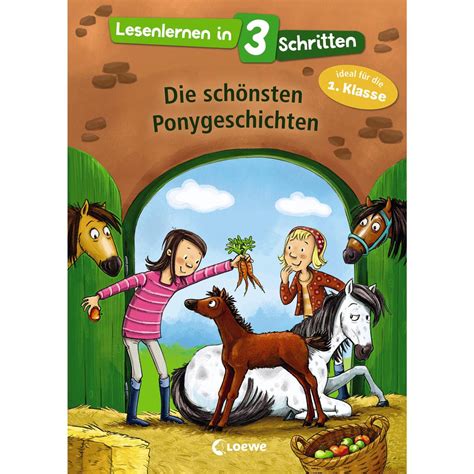 Lesenlernen in 3 Schritten schönsten Ponygeschichten jetzt