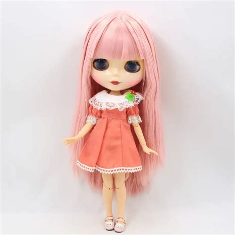 Icy Nude Factory Blyth Doll Series No Bl Light Pink Hair White