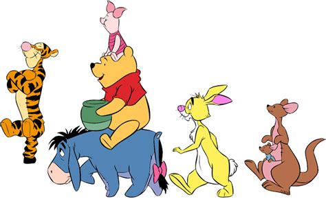 Winnie The Pooh Mixed Group Clip Art Images Disney Clip Art Galore