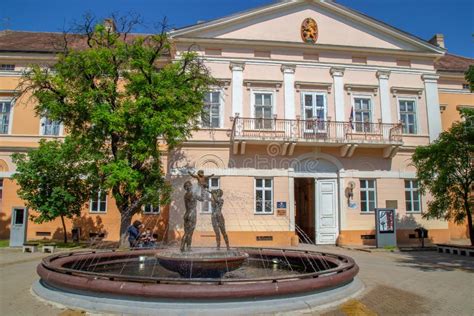 Facade Of Museum In Kikinda Serbia Editorial Image Image Of Child