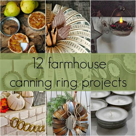 From The Farm Blog Hop And What To Do With Canning Jar Rings