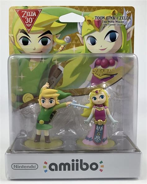 New Amiibo Toon Link Zelda The Wind Waker 30th Anniversary Nintendo Arcademodup